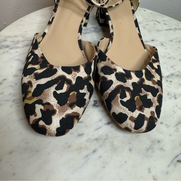 Cabi Kiki Heels Size 8 M leopard shoes animal print - Picture 6 of 11